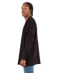 Shaka Wear Adult Thermal T-Shirt black ModelSide