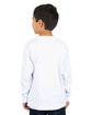 Shaka Wear Youth Thermal T-Shirt white ModelBack