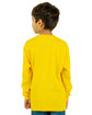 Shaka Wear Youth Thermal T-Shirt yellow ModelBack