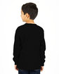 Shaka Wear Youth Thermal T-Shirt black ModelBack