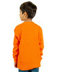 Shaka Wear Youth Thermal T-Shirt orange ModelBack