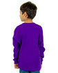 Shaka Wear Youth Thermal T-Shirt purple ModelBack