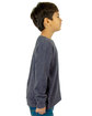 Shaka Wear Youth Thermal T-Shirt heather grey ModelSide