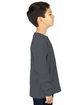 Shaka Wear Youth Thermal T-Shirt charcoal gry hth ModelSide