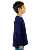 Shaka Wear Youth Thermal T-Shirt navy ModelSide