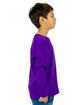 Shaka Wear Youth Thermal T-Shirt purple ModelSide