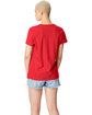 Hanes Ladies' Perfect-T T-Shirt athletic red ModelBack
