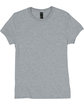 Hanes Ladies' Perfect-T T-Shirt light steel FlatFront