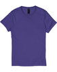 Hanes Ladies' Perfect-T T-Shirt purple FlatFront