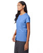 Hanes Ladies' Perfect-T T-Shirt carolina blue ModelQrt