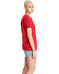 Hanes Ladies' Perfect-T T-Shirt athletic red ModelSide