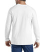 Dickies Men's Temp-iQ Performance Cooling Long Sleeve Pocket T-Shirt white ModelBack