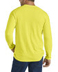 Dickies Men's Temp-iQ Performance Cooling Long Sleeve Pocket T-Shirt bright yellow ModelBack