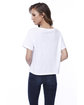 StarTee Drop Ship Ladies' Cotton Boxy T-Shirt  ModelBack
