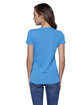 StarTee Ladies' Cotton Crew Neck T-shirt turquoise ModelBack