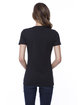 StarTee Ladies' CVC V-Neck T-Shirt  ModelBack