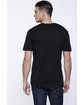 StarTee Men's Cotton Crew Neck T-Shirt  ModelBack