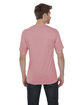 StarTee Men's Cotton Crew Neck T-Shirt dusty pink ModelBack