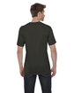 StarTee Men's Cotton Crew Neck T-Shirt dark olive ModelBack