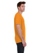 StarTee Men's Cotton Crew Neck T-Shirt mustard ModelSide