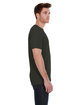 StarTee Men's Cotton Crew Neck T-Shirt dark olive ModelSide