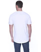 StarTee Men's CVC  Slit V-Neck T-Shirt  ModelBack