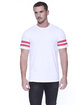 StarTee Men's CVC Stripe Varsity T-Shirt  