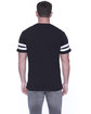 StarTee Men's CVC Stripe Varsity T-Shirt  ModelBack