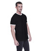 StarTee Men's CVC Ringer T-Shirt  ModelSide