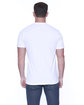 StarTee Men's CVC Pocket T-Shirt white ModelBack