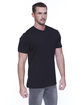 StarTee Men's CVC Pocket T-Shirt BLACK ModelSide