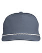 Swannies Golf Men's Brewer Hat charcoal OFFront