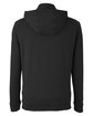 Swannies Golf Unisex Vandyke Quarter-Zip Hooded Sweatshirt black/ black OFBack