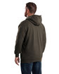 Berne Men's Berne Heritage Thermal Lined Sweatshirt dark brown ModelBack
