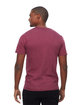 Threadfast Apparel Epic Unisex CVC T-Shirt heather maroon ModelBack
