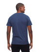 Threadfast Apparel Epic Unisex CVC T-Shirt heather navy ModelBack