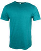Threadfast Apparel Epic Unisex CVC T-Shirt heather teal OFFront