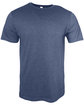 Threadfast Apparel Epic Unisex CVC T-Shirt heather navy OFFront