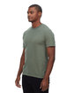 Threadfast Apparel Epic Unisex CVC T-Shirt hth military grn ModelQrt
