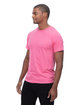 Threadfast Apparel Epic Unisex CVC T-Shirt heather pink ModelQrt