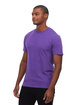 Threadfast Apparel Epic Unisex CVC T-Shirt heather purple ModelQrt
