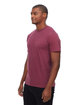 Threadfast Apparel Epic Unisex CVC T-Shirt heather maroon ModelQrt