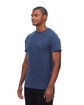 Threadfast Apparel Epic Unisex CVC T-Shirt heather navy ModelQrt