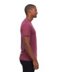 Threadfast Apparel Epic Unisex CVC T-Shirt heather maroon ModelSide
