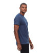 Threadfast Apparel Epic Unisex CVC T-Shirt heather navy ModelSide