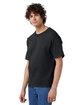 Champion 7 oz., Adult Heritage Jersey T-Shirt charcoal heather ModelQrt