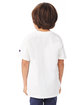 Champion Youth Short-Sleeve T-Shirt white ModelBack