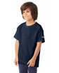 Champion Youth 6.1 oz. Short-Sleeve T-Shirt NAVY ModelQrt