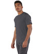 Champion Adult 6 oz. Short-Sleeve T-Shirt charcoal heather ModelQrt