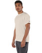 Champion Adult 6 oz. Short-Sleeve T-Shirt sand ModelQrt